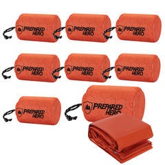 Prepared Hero Survival Bag stowed compactly fits in car pack or pocket for quick access
