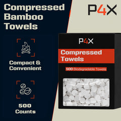 PREPARED4X towel tablet with waterproof case and keyring for rugged outdoor carry