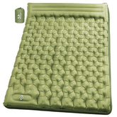 Pretyw double sleeping pad inflated for two adults with outdoors-friendly comfort
