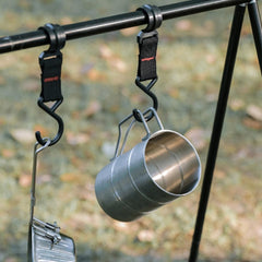 PRETYZOOM Camping Mug metal multiuse image shows versatile cup for water, coffee, and juice.