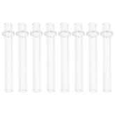 PRETYZOOM glass wick holder closeup, clear glass for stable lamp burning.