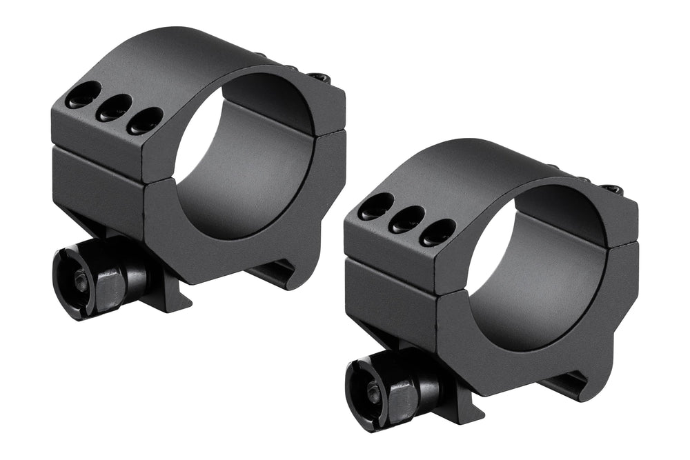 Primary Arms 30mm rings with low-profile design for stable mounting on Picatinny or Weaver rails