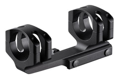 Primary Arms GLx 34mm cantilever mount 4-screw rings reduce weight.