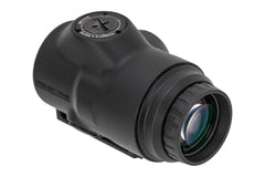Primary Arms SLX 3x magnifier mounted on a rifle rail for faster sighting in dynamic scenarios