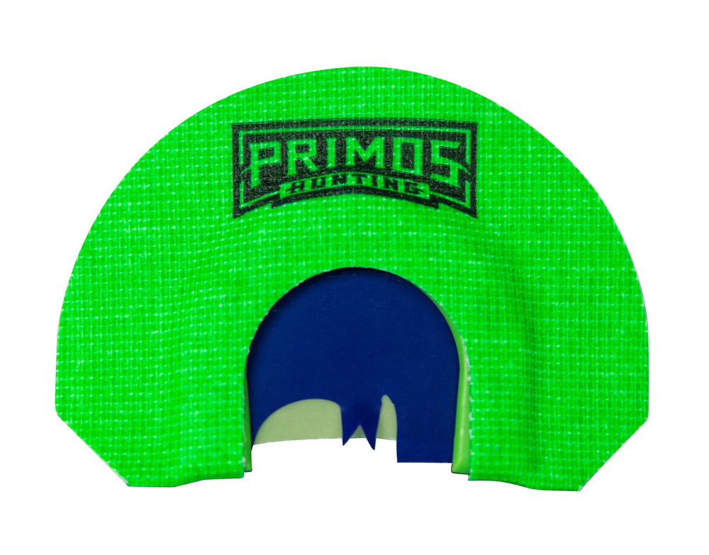 PRIMOS Blair Hen House turkey mouth call in green, easy hold for field confidence.