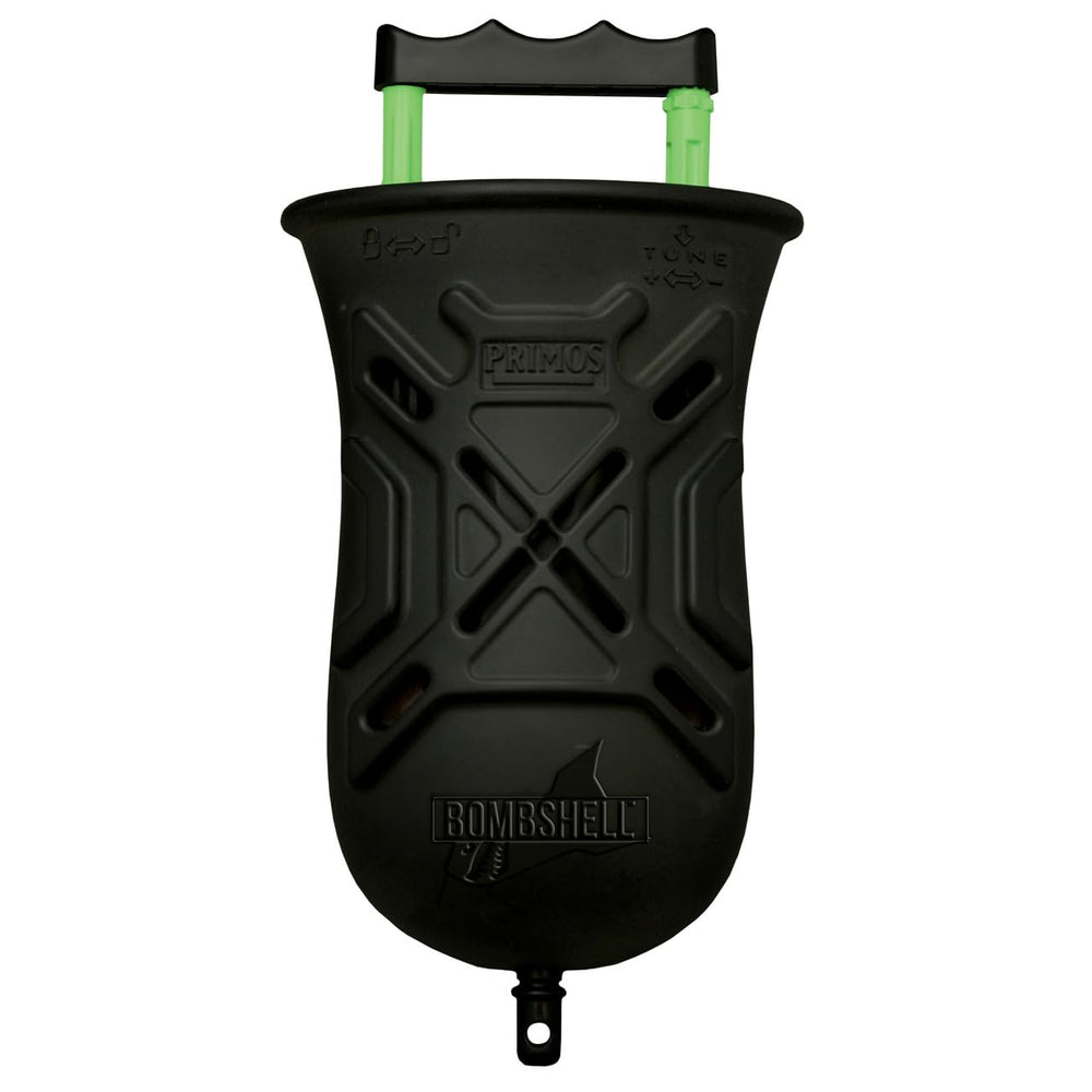 PRIMOS Bombshell PS209 turkey call front view for realistic field calls.
