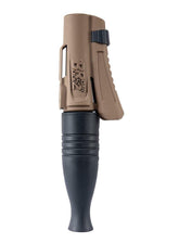 PRIMOS Buck Roar II trap front view shows a compact deer and hog call for crisp grunts.