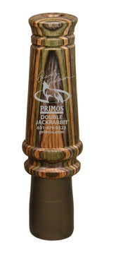 PRIMOS Double Jackrabbit Call front view showing compact design for easy handling and quick access
