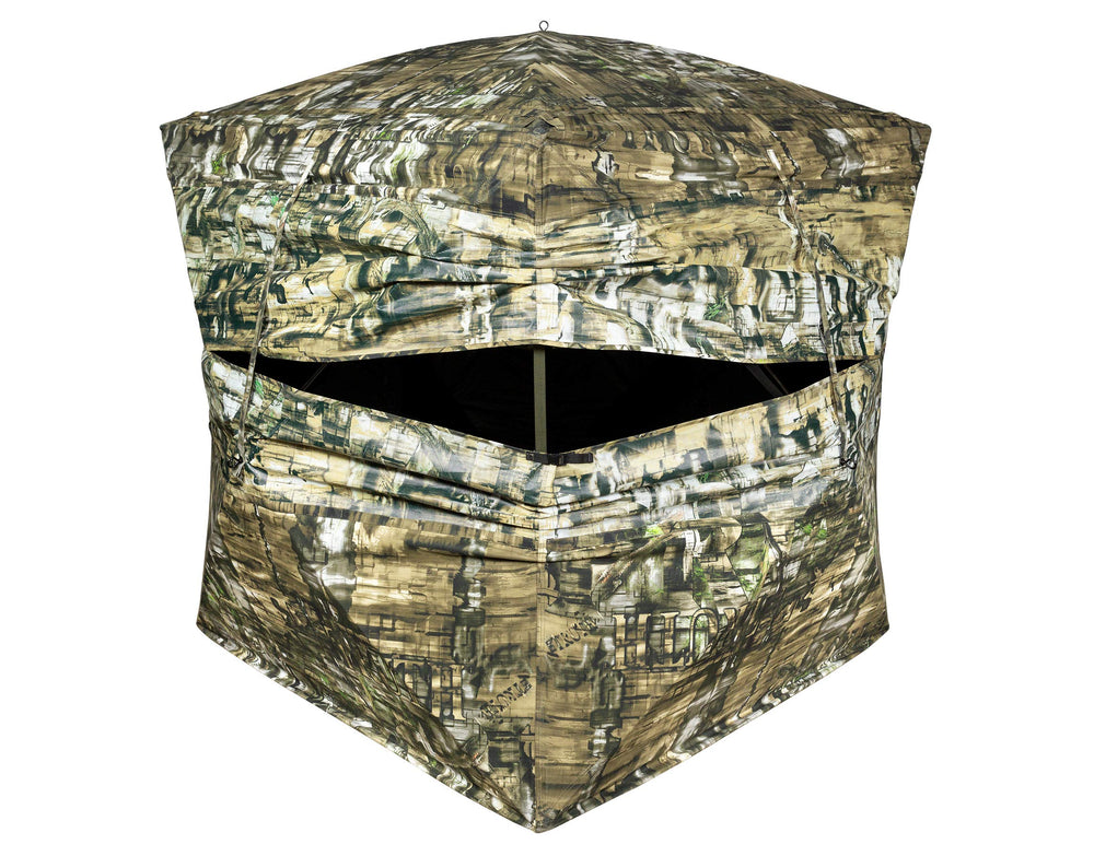 Primos Double Bull SurroundView Max blind with 180-degree see-through walls