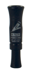 PRIMOS Power Owl turkey locator call in black boosts loud locating.