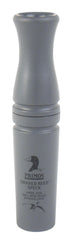 PRIMOS shaved reed speck goose call front view highlights compact mouthpiece and loud projection