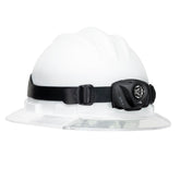 Princeton Tec EOS II headlamp with focused narrow beam for distant visibility.