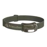 Princeton Tec Fred headlamp white beam close-up for close-range tasks