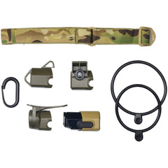 Princeton Tec Snap two-way carabiner mount secures to gear
