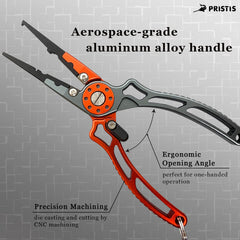 Teflon coated jaw on Pristis UTA II pliers