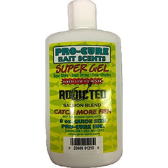 Pro-Cure Addicted Blend Gel Salmon Attractants bottle for marinating and attracting bites.