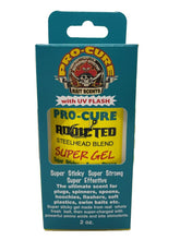 Pro-Cure Addicted Steelhead Gel bottle pour showing scent application for lures