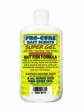 Pro-Cure Bait Fish Formula Super Gel 8 oz bottle with label