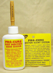 Pro-Cure bait injector scent system safety cap ensures safer use.