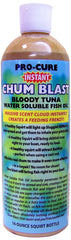 Pro-Cure Bloody Tuna Instant Chum Blast bottle pour attracts fish from distance