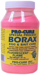 Pro-Cure borax egg cure powder bottle for even coating.