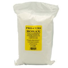 Pro-Cure bulk plain borax 4lb bag with fine granules ideal for even egg curing