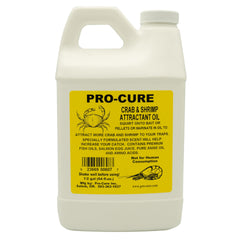 Pro-Cure Crab & Shrimp Attractant bottle front – 1/2 gallon