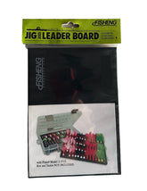 Pro-Cure Fisheng Leader Board demonstrates rig prep for quick, organized pre-tied setups.