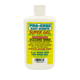 Pro-Cure Gizzard Shad Super Gel 8 oz jar - front view