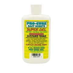 Pro-Cure Gizzard Shad Super Gel 8 oz jar - front view