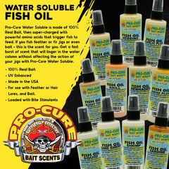 Pro-Cure Krill water-soluble fish oil for bait injection that attracts fish