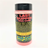 Pro-Cure Last Supper Inland Upriver Egg Cure glow-red bottle for bobber and tidewater fishing.