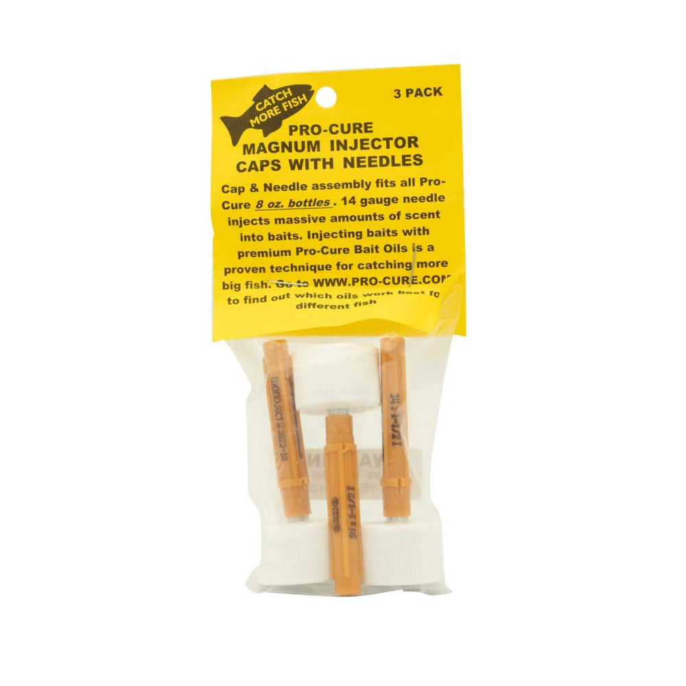 Pro-Cure Magnum cap with needle for 8oz bottles, quick scent delivery.