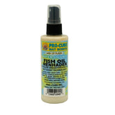 Pro-Cure Menhaden Water Soluble Fish Oil bottle pour creates quick scent diffusion.