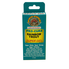 Pro-Cure Rainbow Trout Super Gel 2 oz bottle - front view
