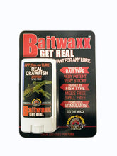Pro-Cure Real Crawfish Baitwaxx jar close-up reveals potent aroma attractant