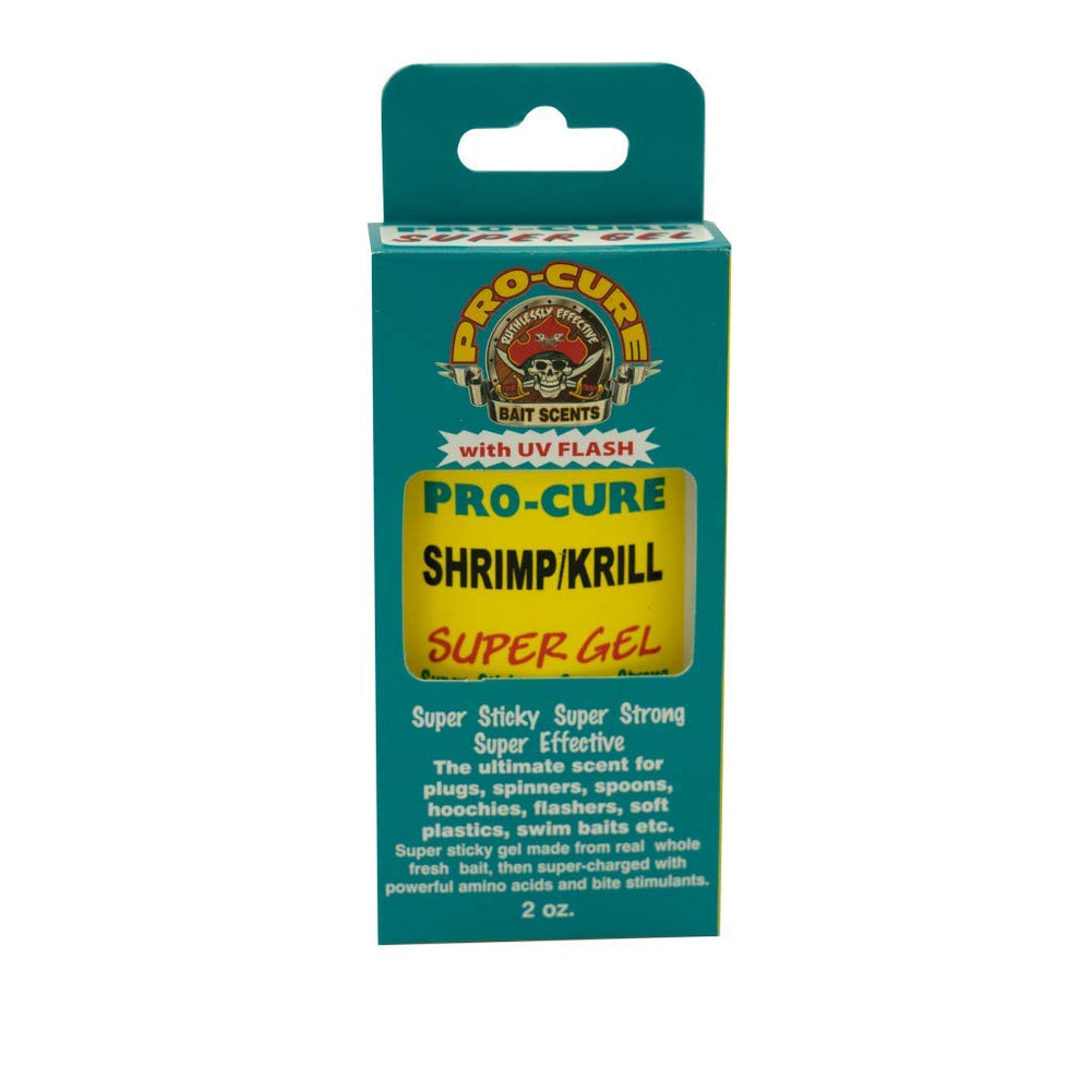 Pro-Cure Shrimp Krill Super Gel bottle, 2 oz