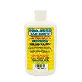Pro-Cure Shrimp/Prawn Bait Oil pour shows easy scent application for fishing success