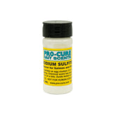 Pro-Cure Sodium Sulfite 4oz bottle ready for salmon egg preservation and flavoring.
