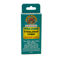 Pro-Cure Steelhead Combo Super Gel 2 Ounce container label