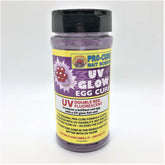 Pro-Cure UV Glow Egg Cure bottle front with UV powder for brighter egg curing