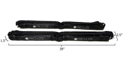 Pro-Lite padded foam support protects boards during transport.