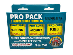 Pro Pack Saltwater Salmon – Herring, Anchovy, and Krill Super Gel scents