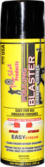Pro Shot D-14 fouling blaster bottle demonstrates fast-acting firearm degreaser.