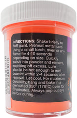 Pro-Tec Flame Red paint on lure enhances visibility with glossy glow