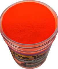 Pro-Tec Flame Red powder on jig during dipping for fast gloss finish