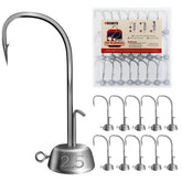 PROBITE Ned Rig Jig Heads Kit - 30 Mushroom Jigheads