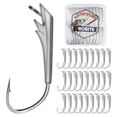 PROBITE Ozark Jig Hooks 30PCS product box and hooks