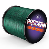 Procean braided line with thin diameter enables precise casting and longer casts.