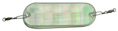 ProChip 4-Inch Flasher with EChip in Plaid on Clear